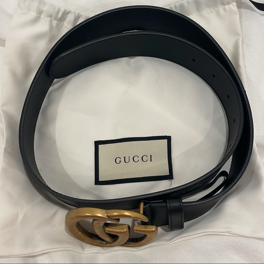 Real Gucci belt worn once size 67 cm with 1.5 inch width